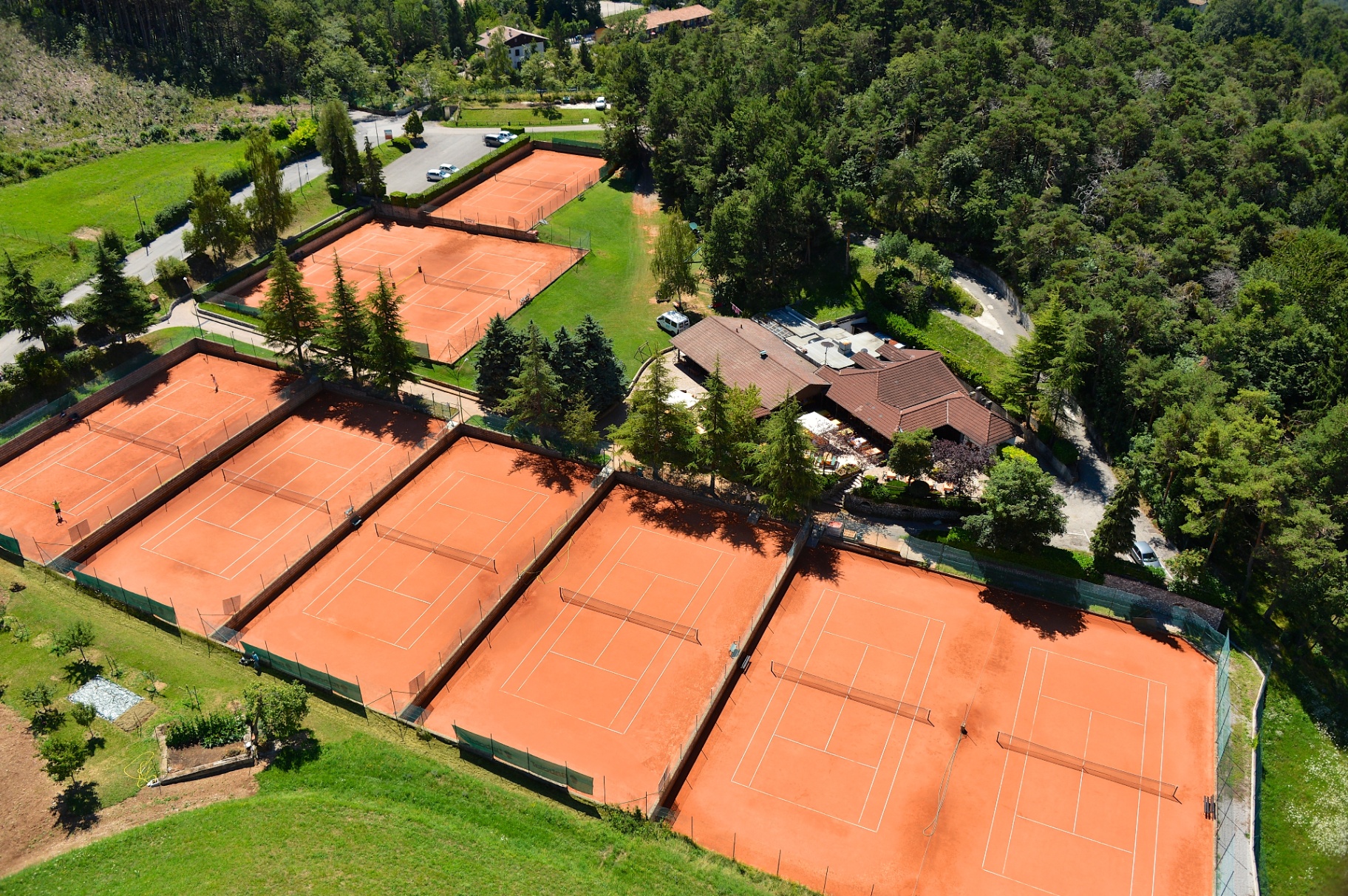Tennisplätze am Gardasee